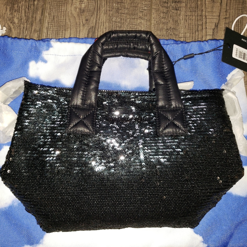MZ Wallace Miicro sequin sutton